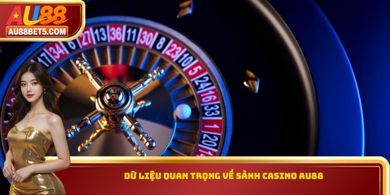 Dữ liệu quan trọng về sảnh Casino AU88