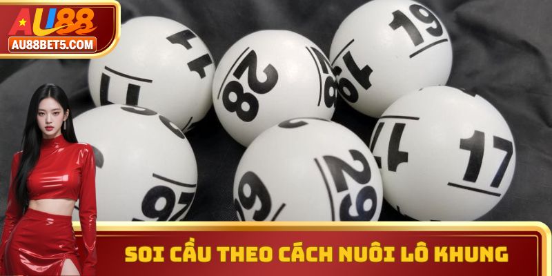 Soi cầu theo cách nuôi lô khung